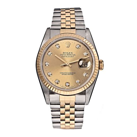 rolex datejust 31 18k gold|Rolex Datejust 18k gold 36mm.